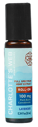 Charlotte's Web Lavender CBD Roll-On.