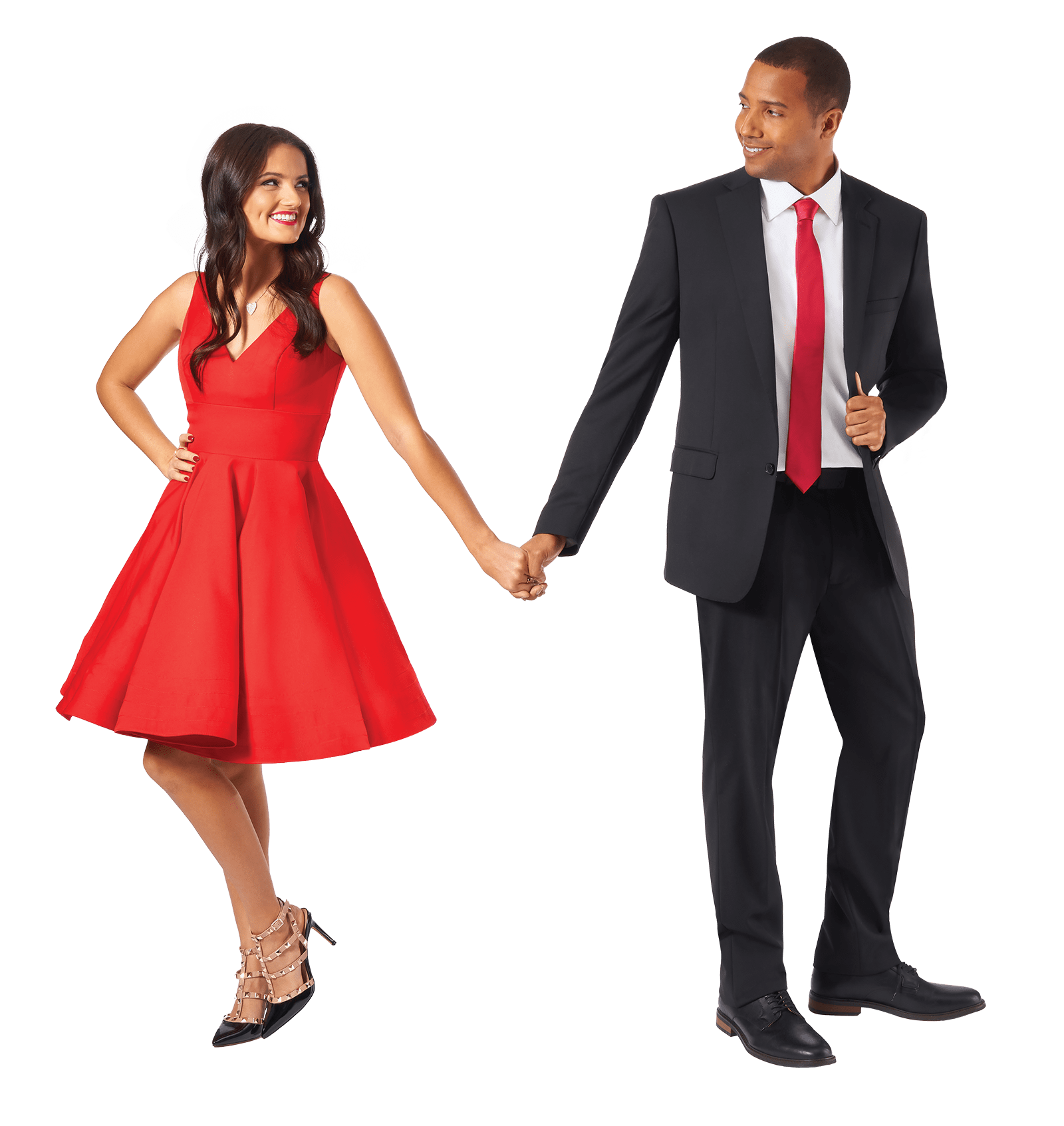Dressed to impress couple