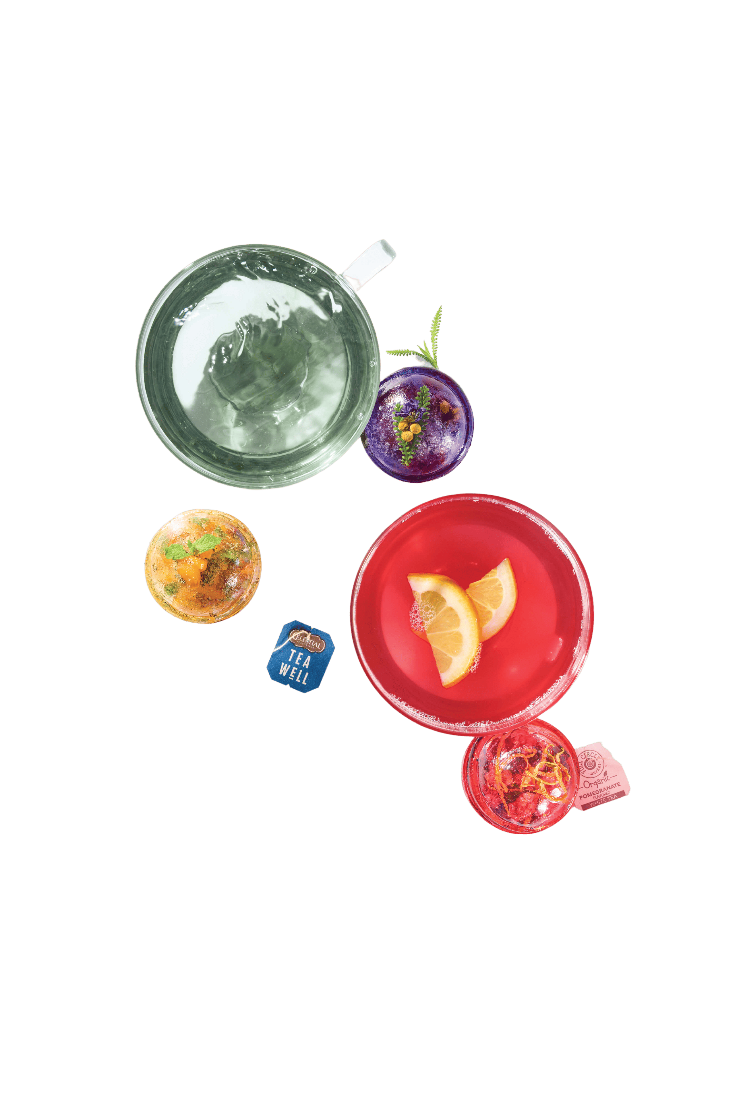 Yellow tea bomb.