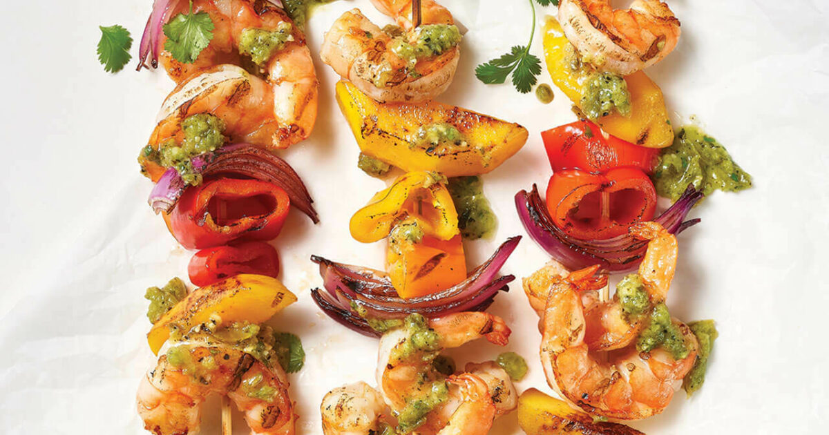 HyVee Seasons Mexicana Shrimp Kabobs